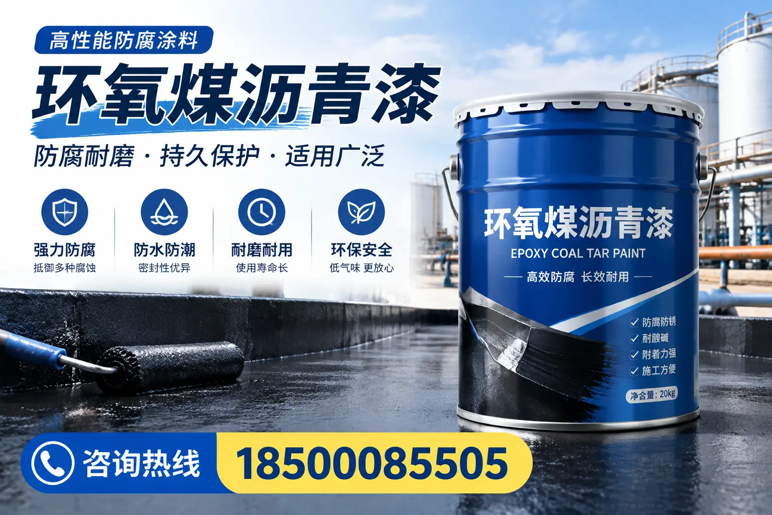 环氧煤沥青漆与传统涂料的对比,哪种更适合保定?
